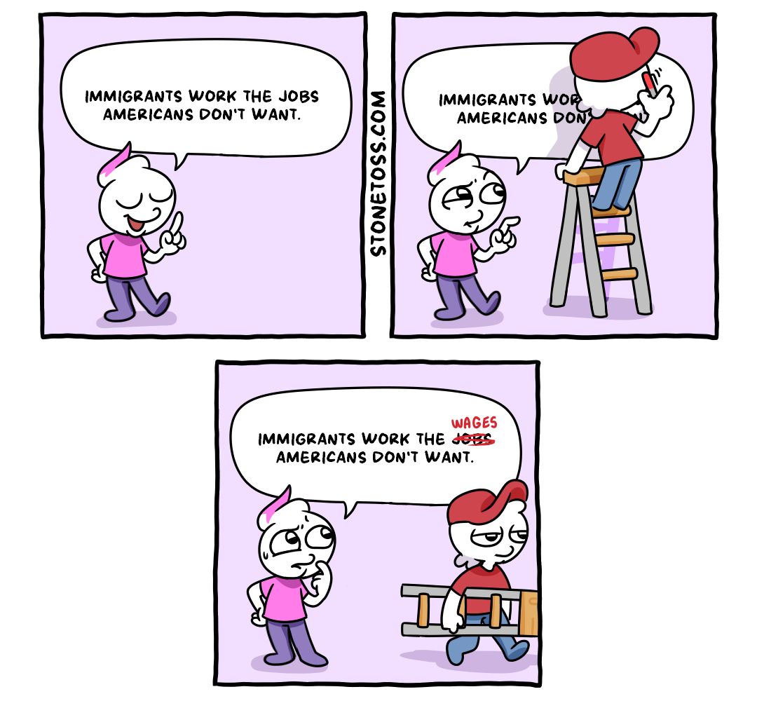 Wage Slavery panel 1