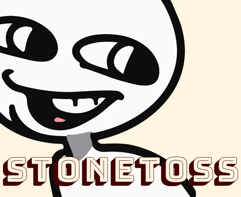 The frontpage cover art for the episode Birds of a Feather Flock Together from the comics series Stonetoss, which is number 525 in the series