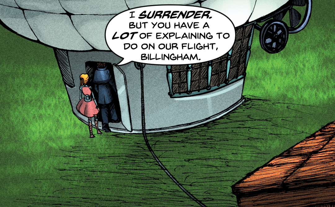 To The Dirigible! panel 18