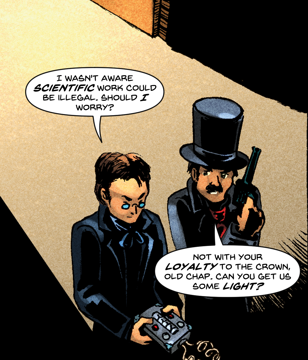 Clockwork Creations panel 3