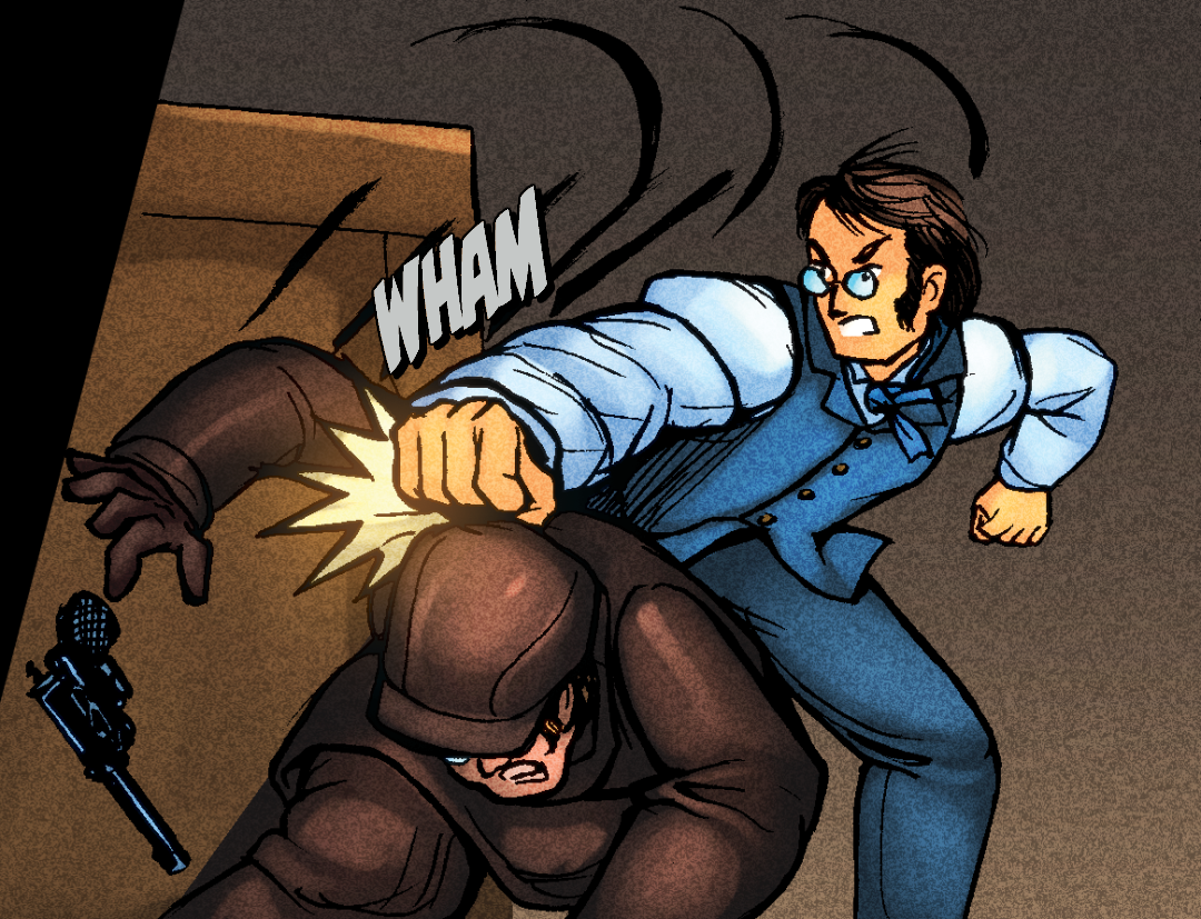 Clockwork Danger panel 13