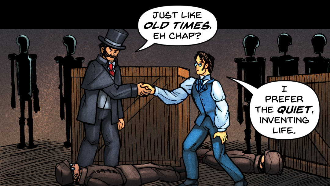 Clockwork Danger panel 15