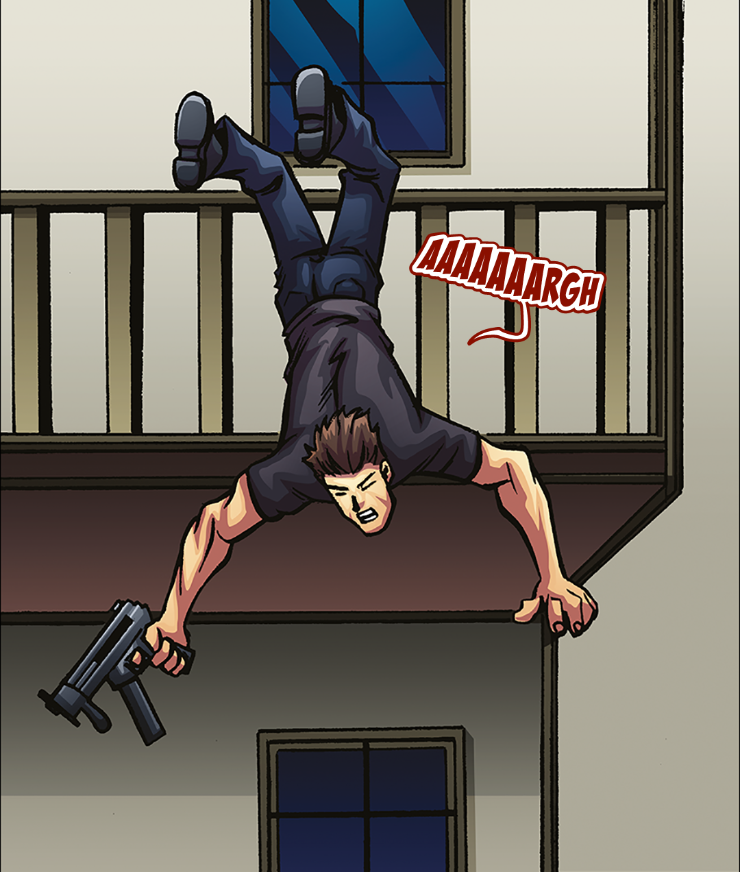 Take Him Down! panel 19