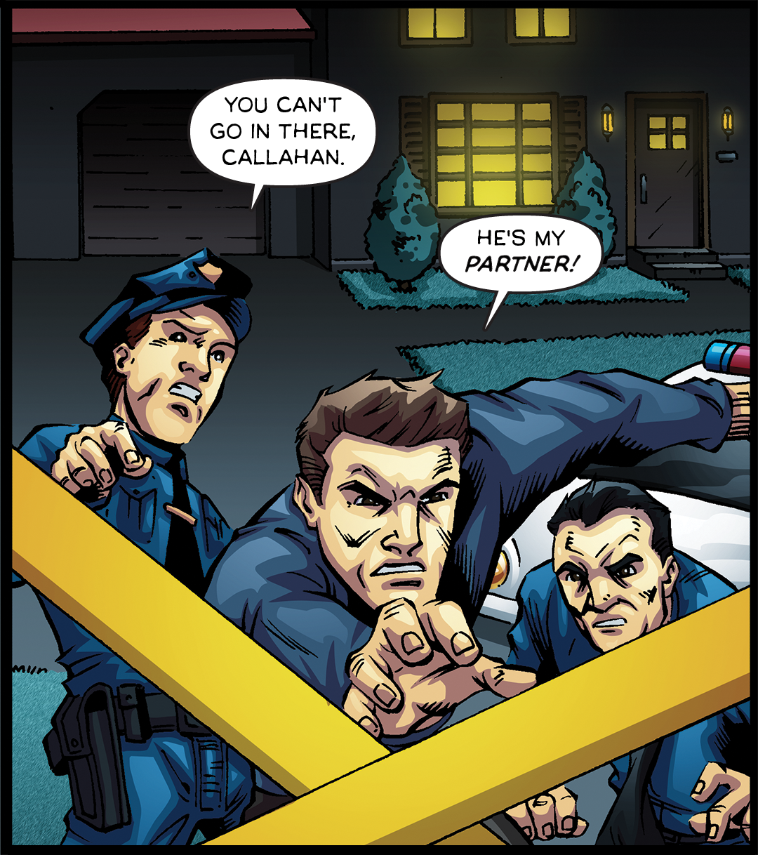 Lay Your Burden Down panel 1