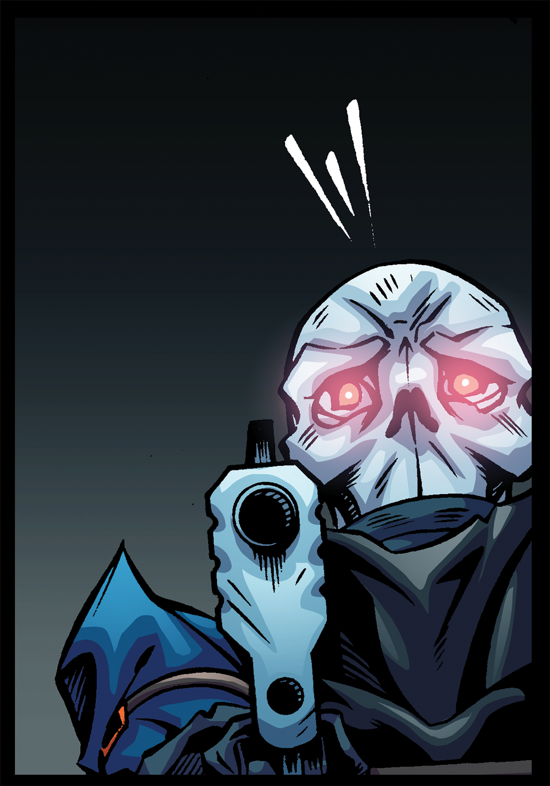 If He Bleeds... panel 8