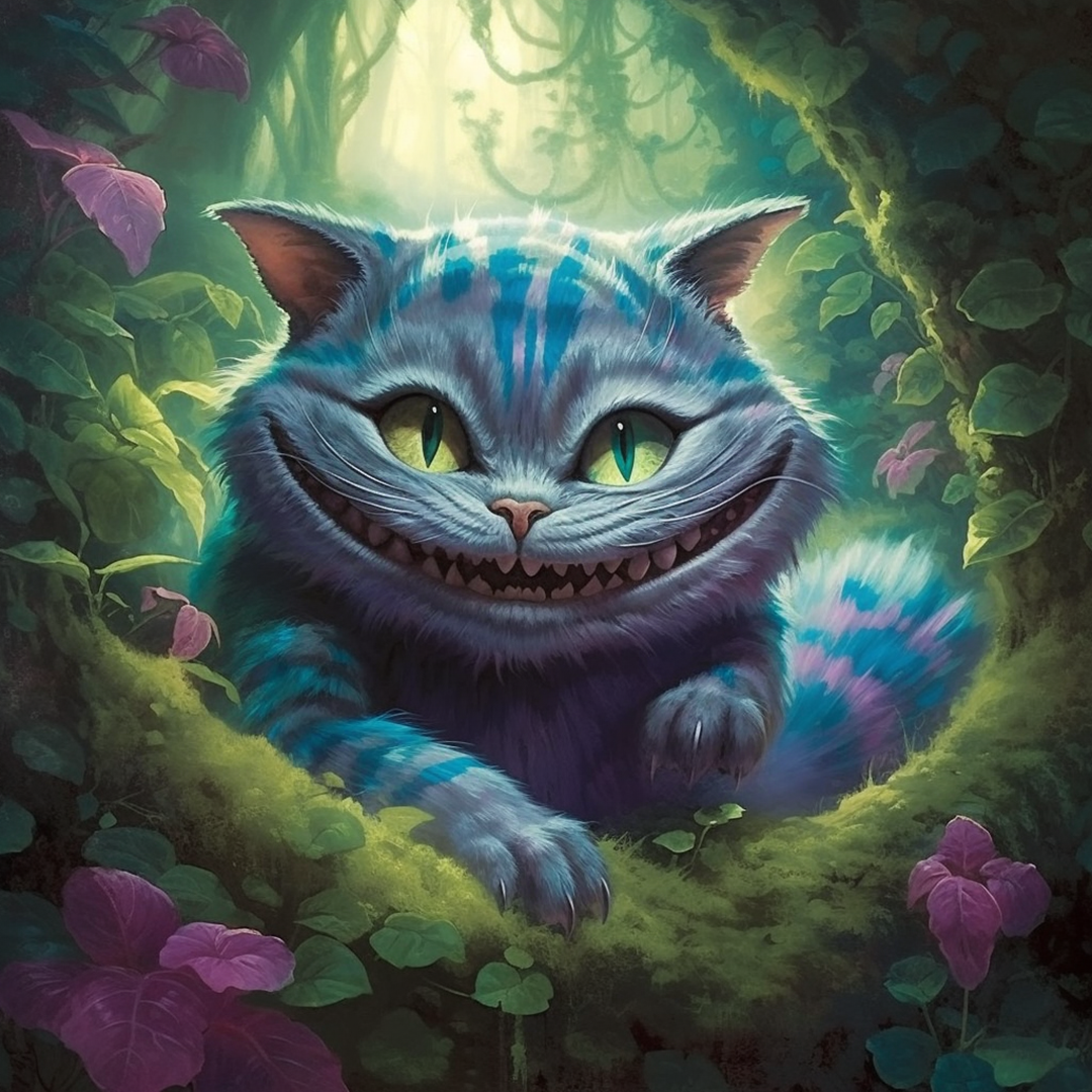The Cheshire Cat panel 4