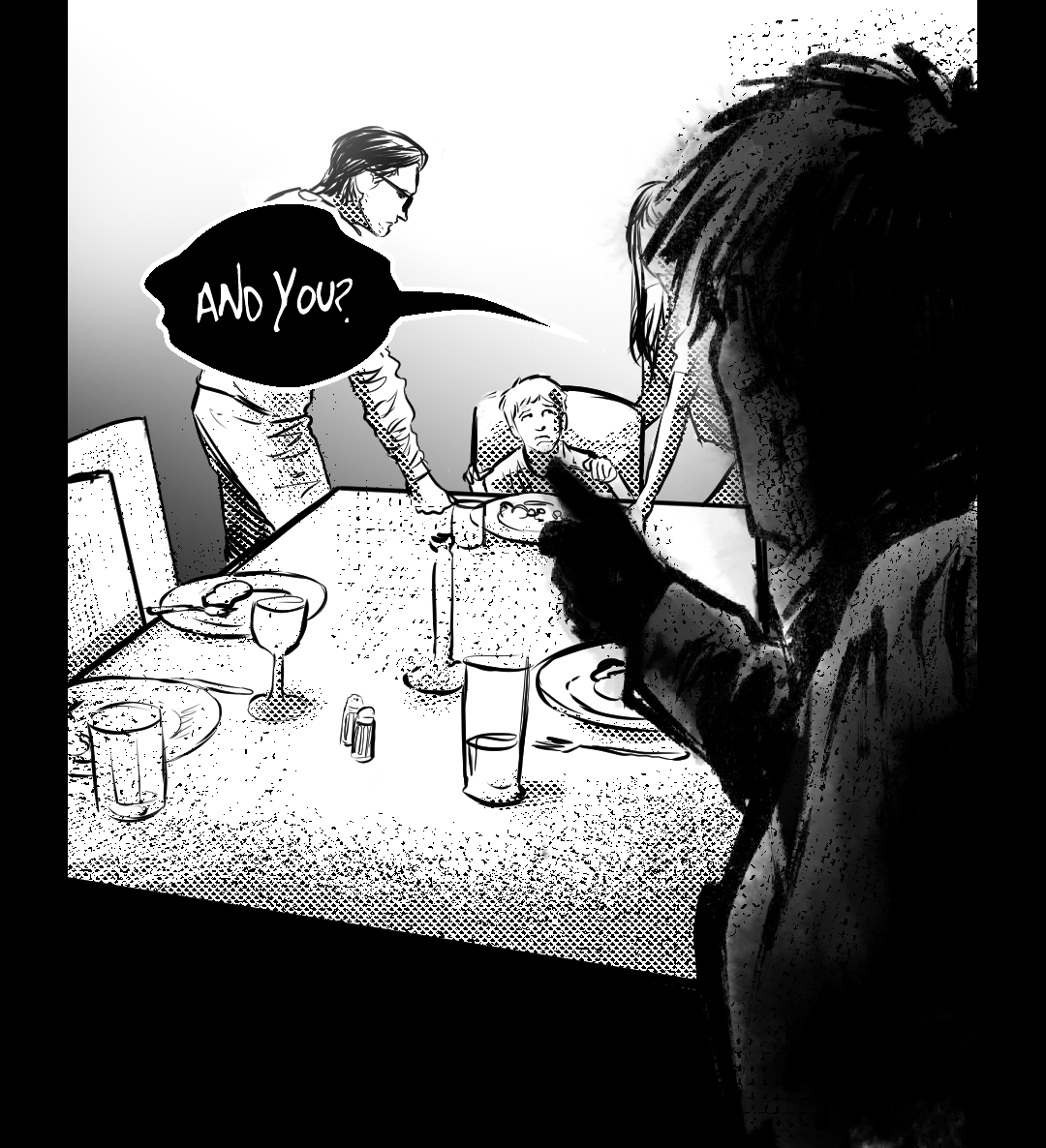 Who Are You? panel 7