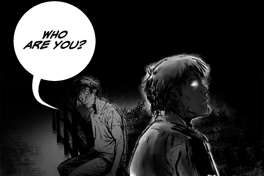 Who Are You? panel 28