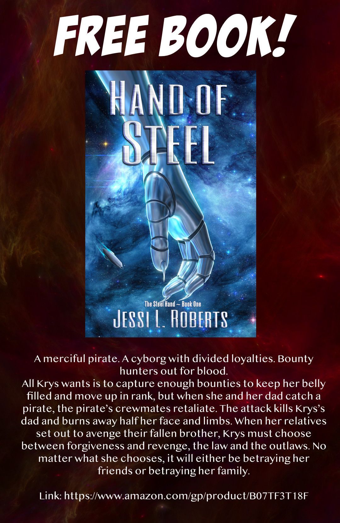 The cover art for the episode Free Book from the comics series The Red Tattoo, which is number 100 in the series