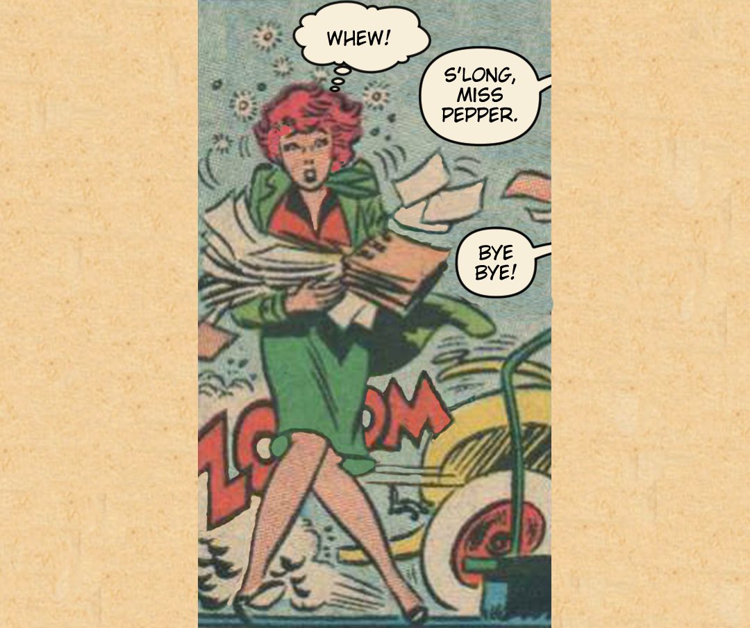 Meet Miss Pepper #5 - Homework Horrors panel 1