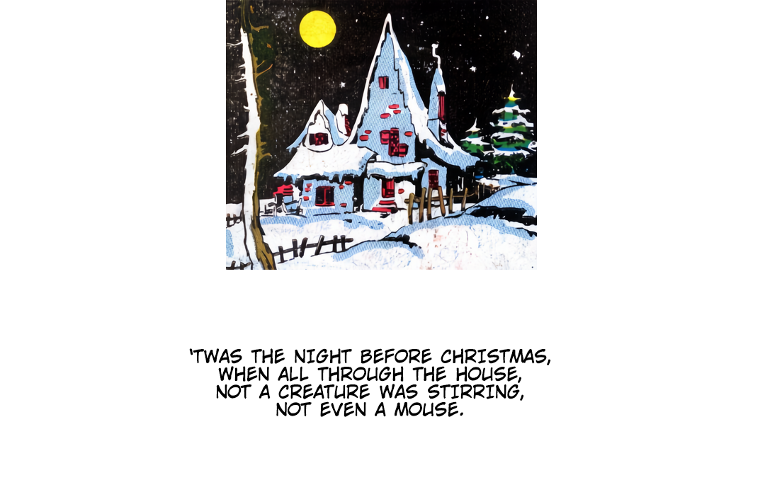 A Visit from Saint Nicholas #1 panel 2