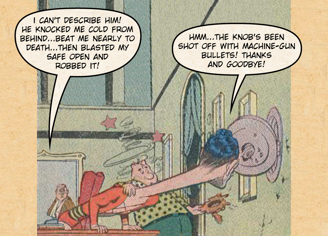 Plastic Man, 99 years #2 - Bumped Heads & Plot Twists panel 7