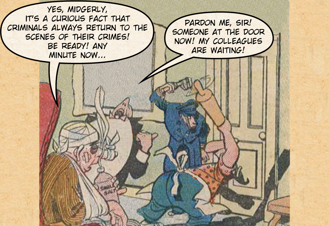 Plastic Man, 99 years #2 - Bumped Heads & Plot Twists panel 2