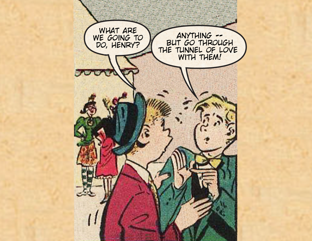 Henry Aldrich #5 -Flirting With Disaster panel 4