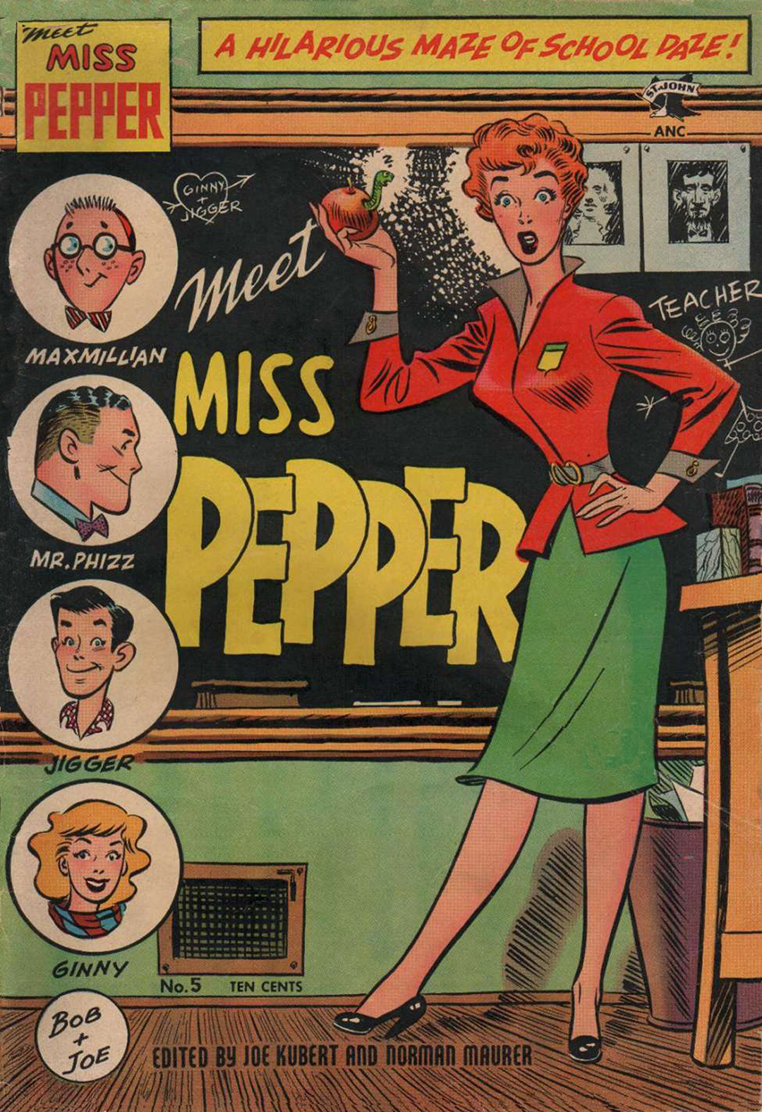 Meet Miss Pepper #1 - Late On My First Day! panel 1