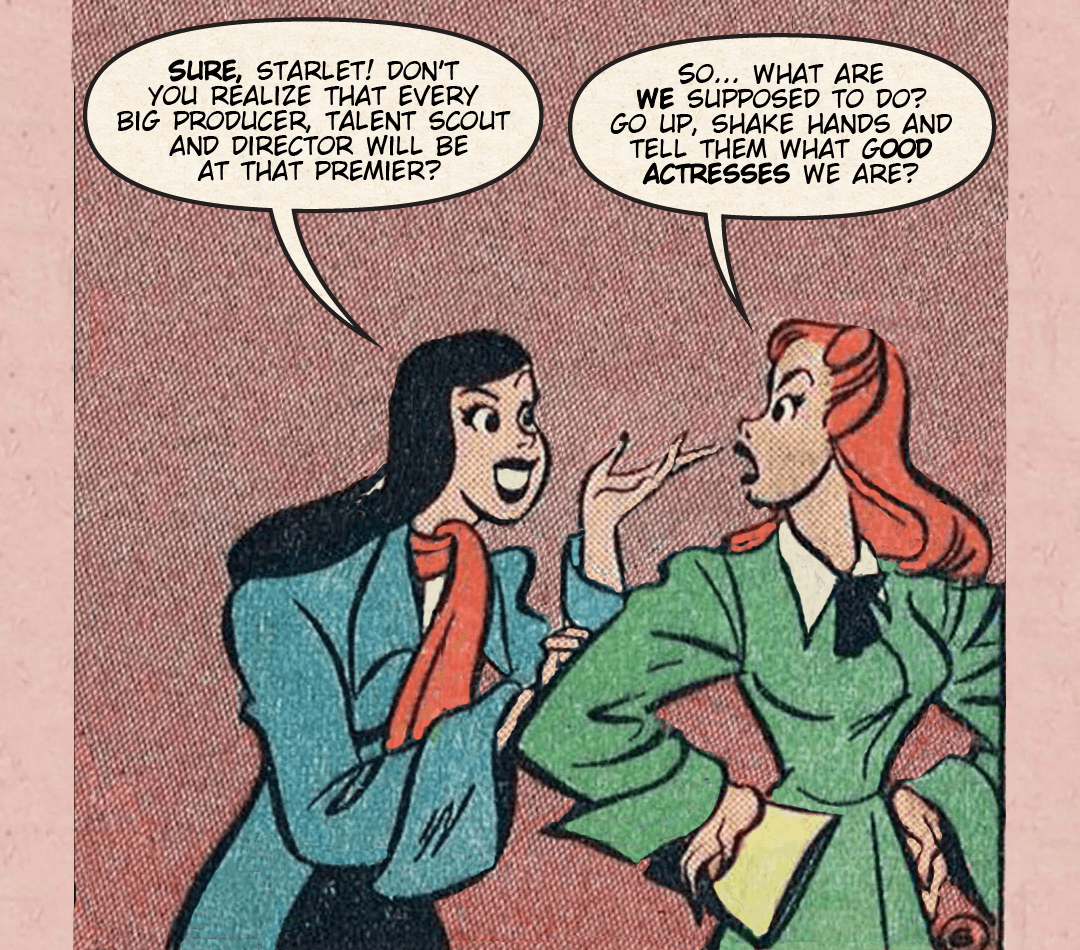 Starlet O'Hara #4 - Johnson or Gable? panel 6