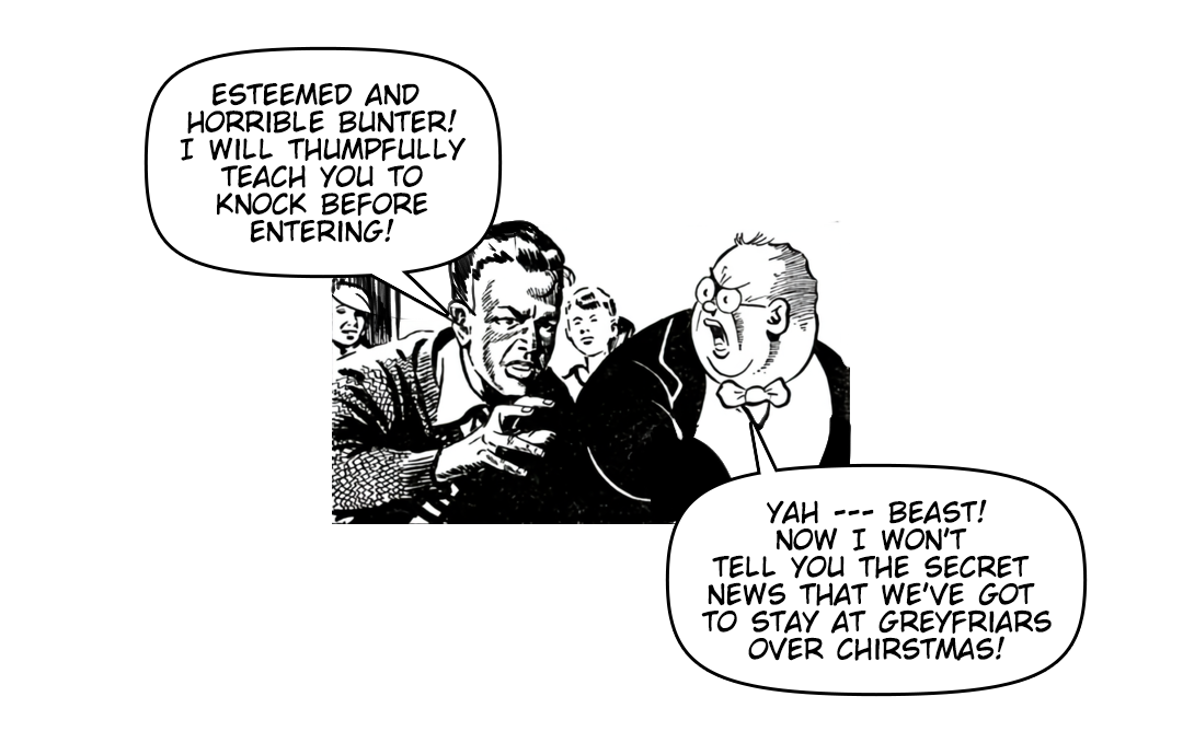 Christmas at Greyfriars #1 panel 5