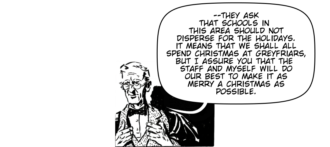 Christmas at Greyfriars #1 panel 8