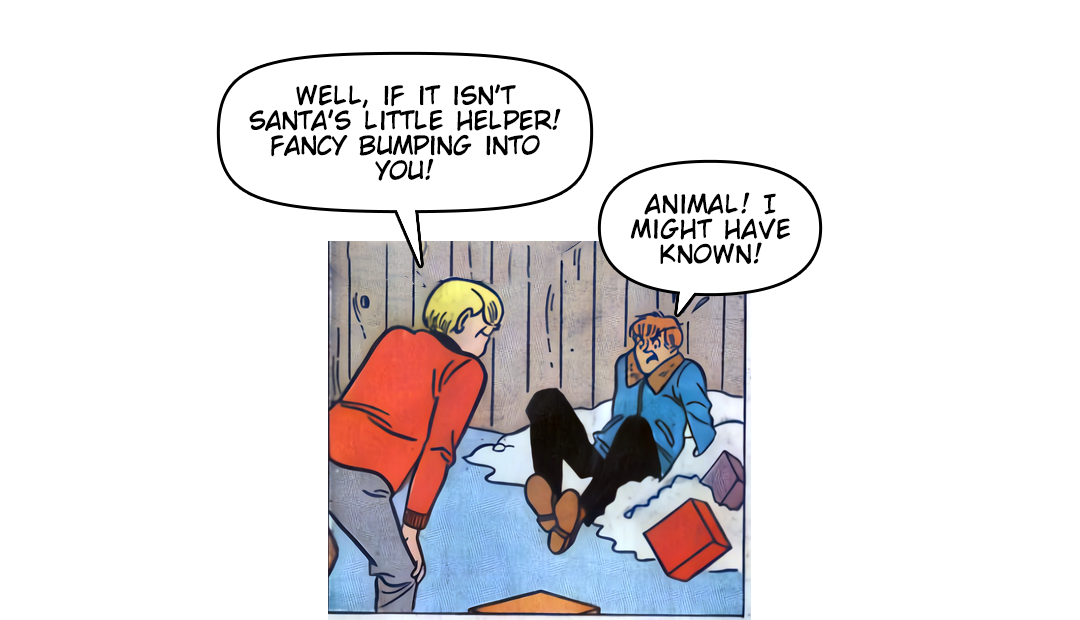 The Fright Before Christmas #1 panel 4