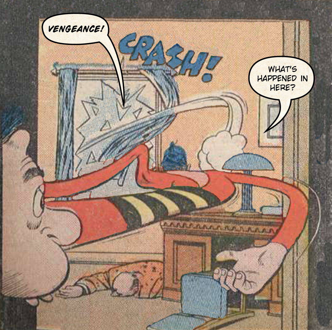  Plastic Man, 99 years #3 - Popskull Gets Awful Modern panel 3