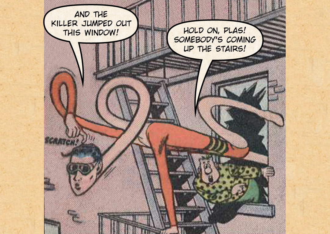  Plastic Man, 99 years #3 - Popskull Gets Awful Modern panel 5