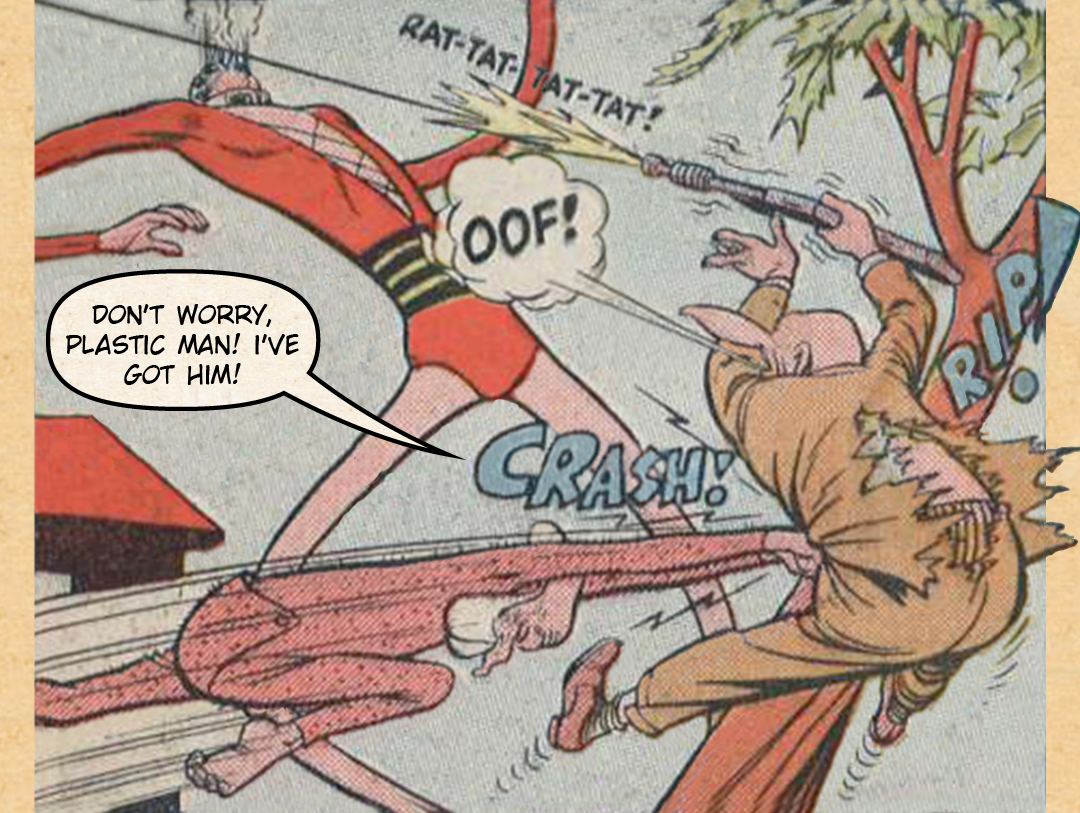  Plastic Man, 99 years #6 - The Grand Finale panel 5