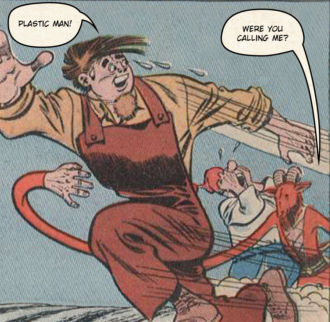 Plastic Man at the Farm #3 - Getting My Goat image number 9