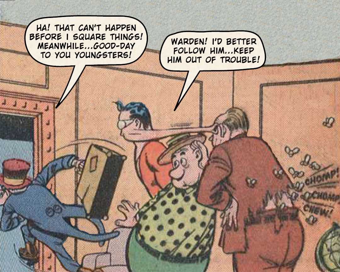 Plastic Man, 99 years #1 - A Century of Vengeance panel 12