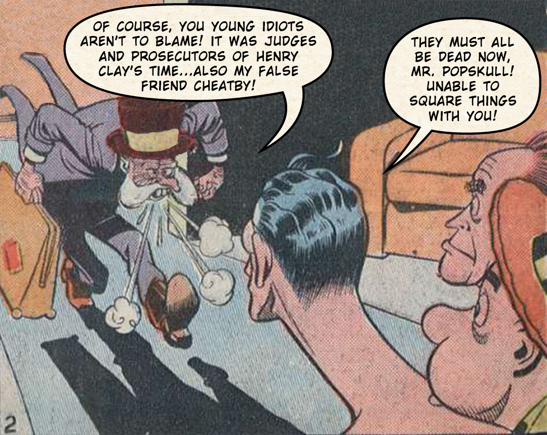 Plastic Man, 99 years #1 - A Century of Vengeance panel 10