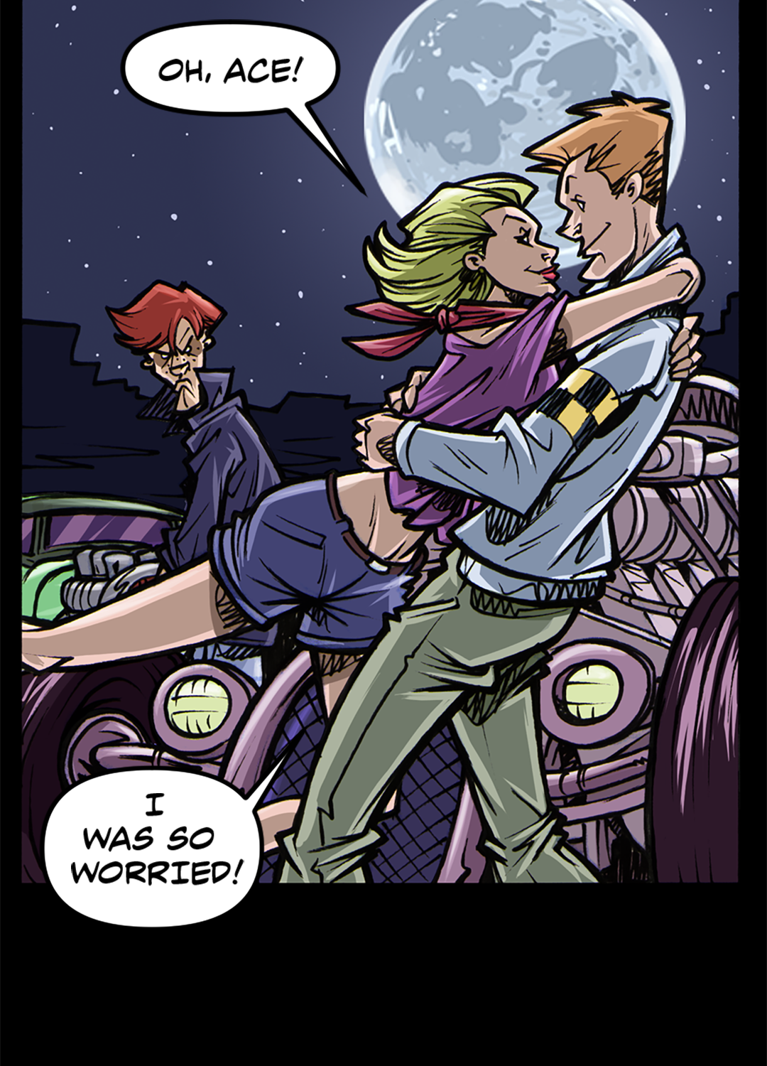 The Ghost Car! panel 15