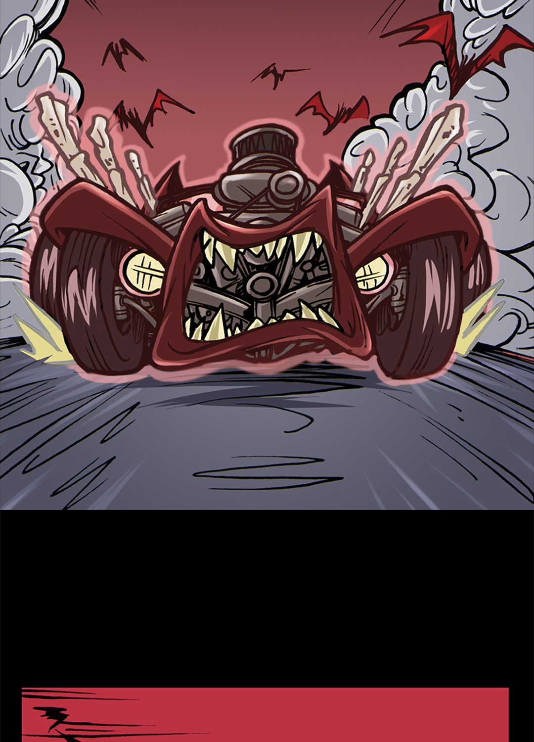 The Ghost Car! panel 7