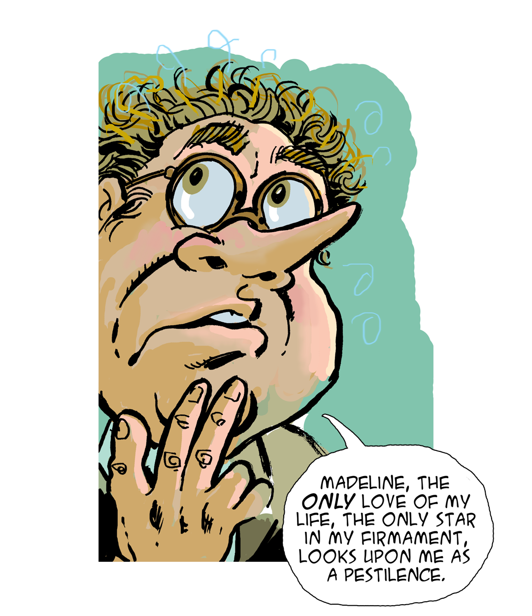 Fink-Nottle's Fear panel 1