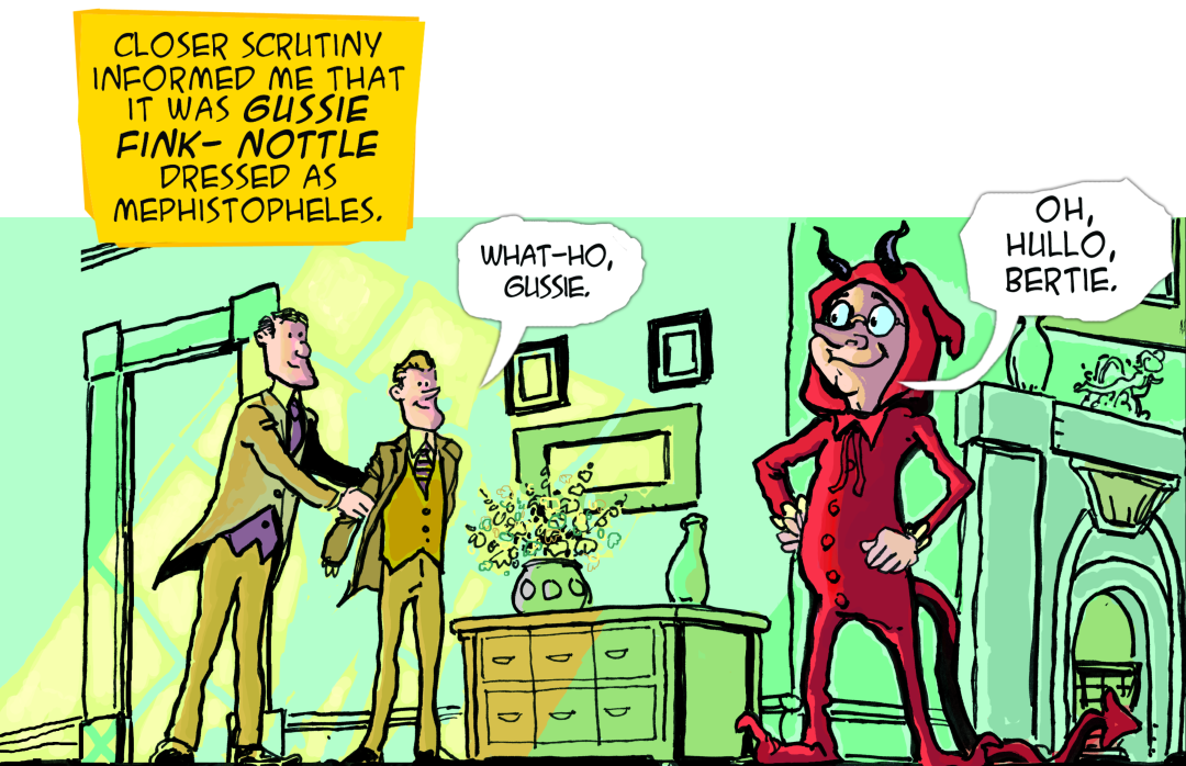 Jeeves and the Devil panel 12