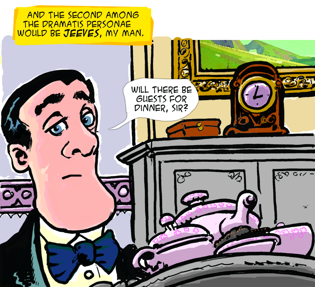 Jeeves and the Devil panel 4