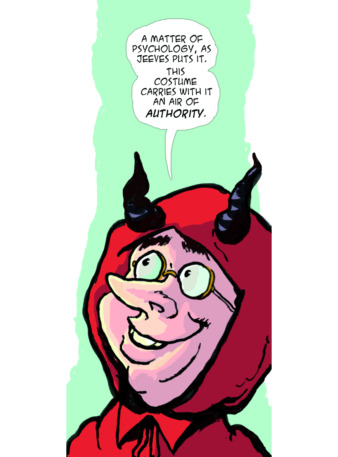 Jeeves and the Devil panel 14