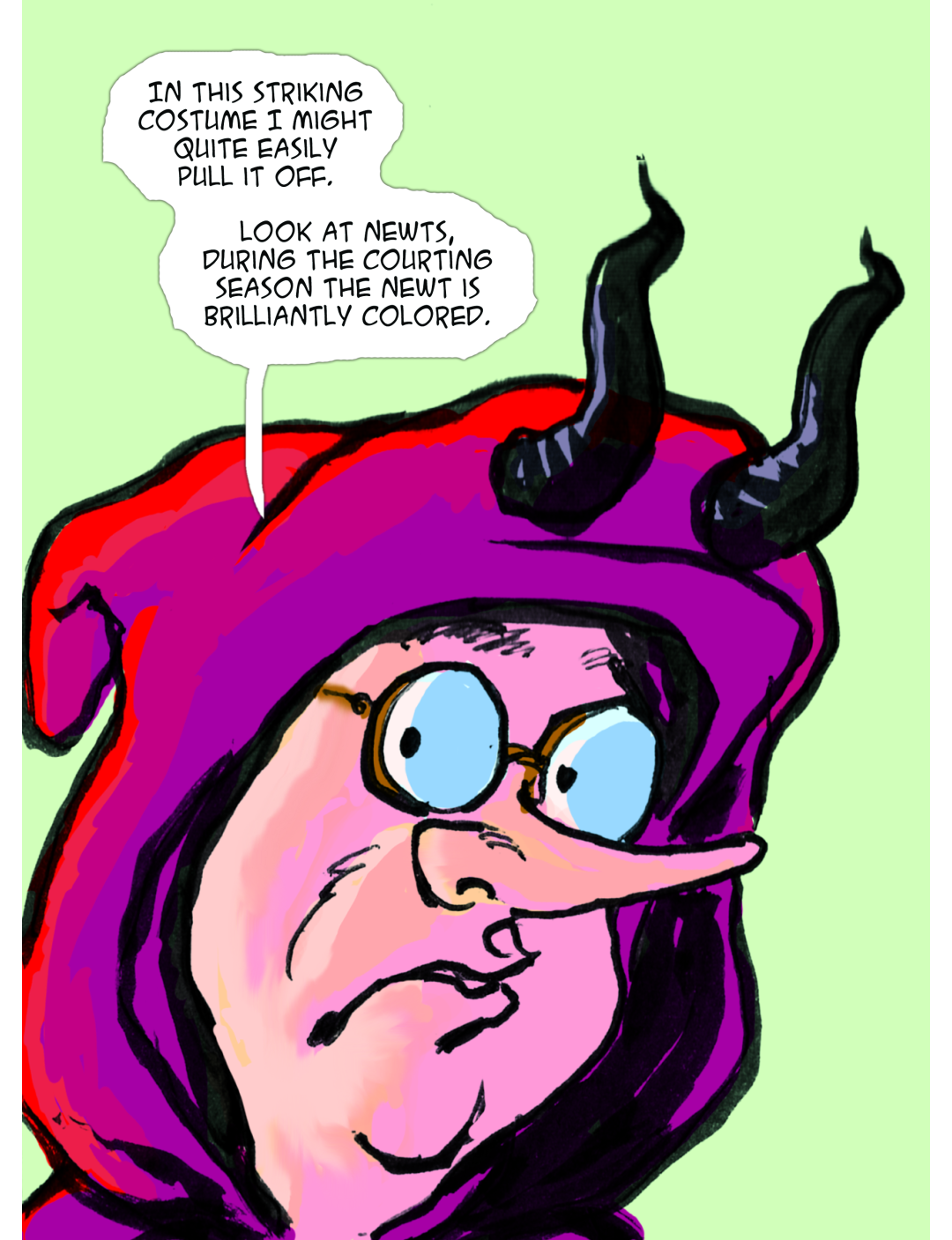 Jeeves and the Devil panel 19