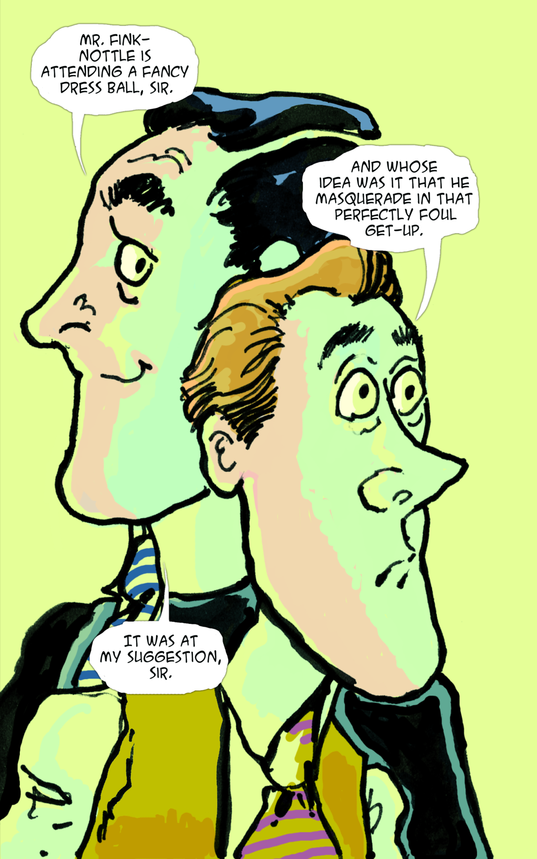 Jeeves and the Devil panel 13