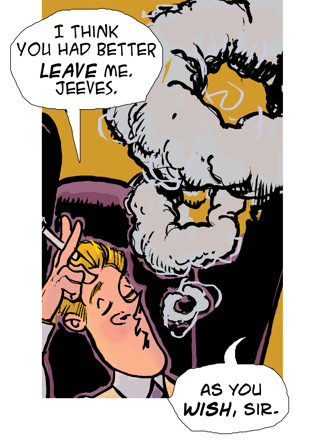 Jeeves's Betrayal panel 2