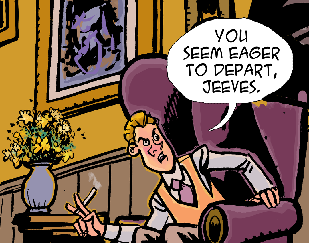 Jeeves's Betrayal panel 3