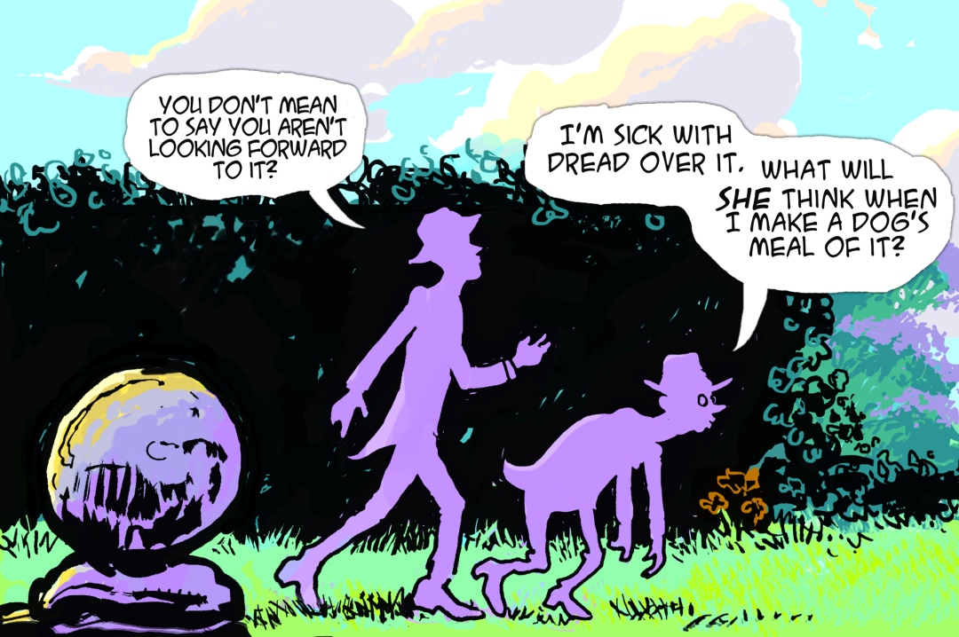 A Hound and A Stinker panel 4