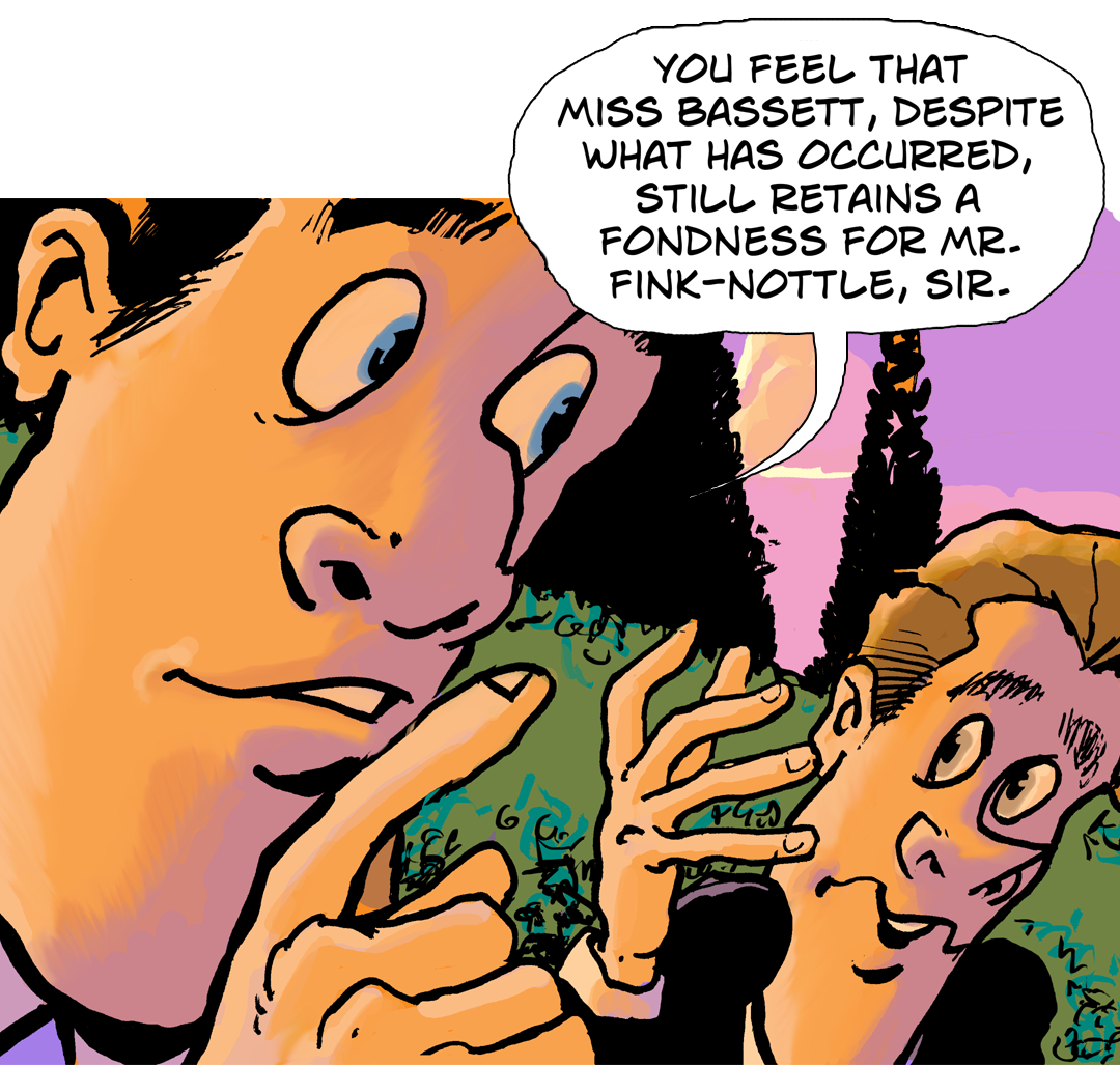 Jeeves's Rotten Scheme panel 1