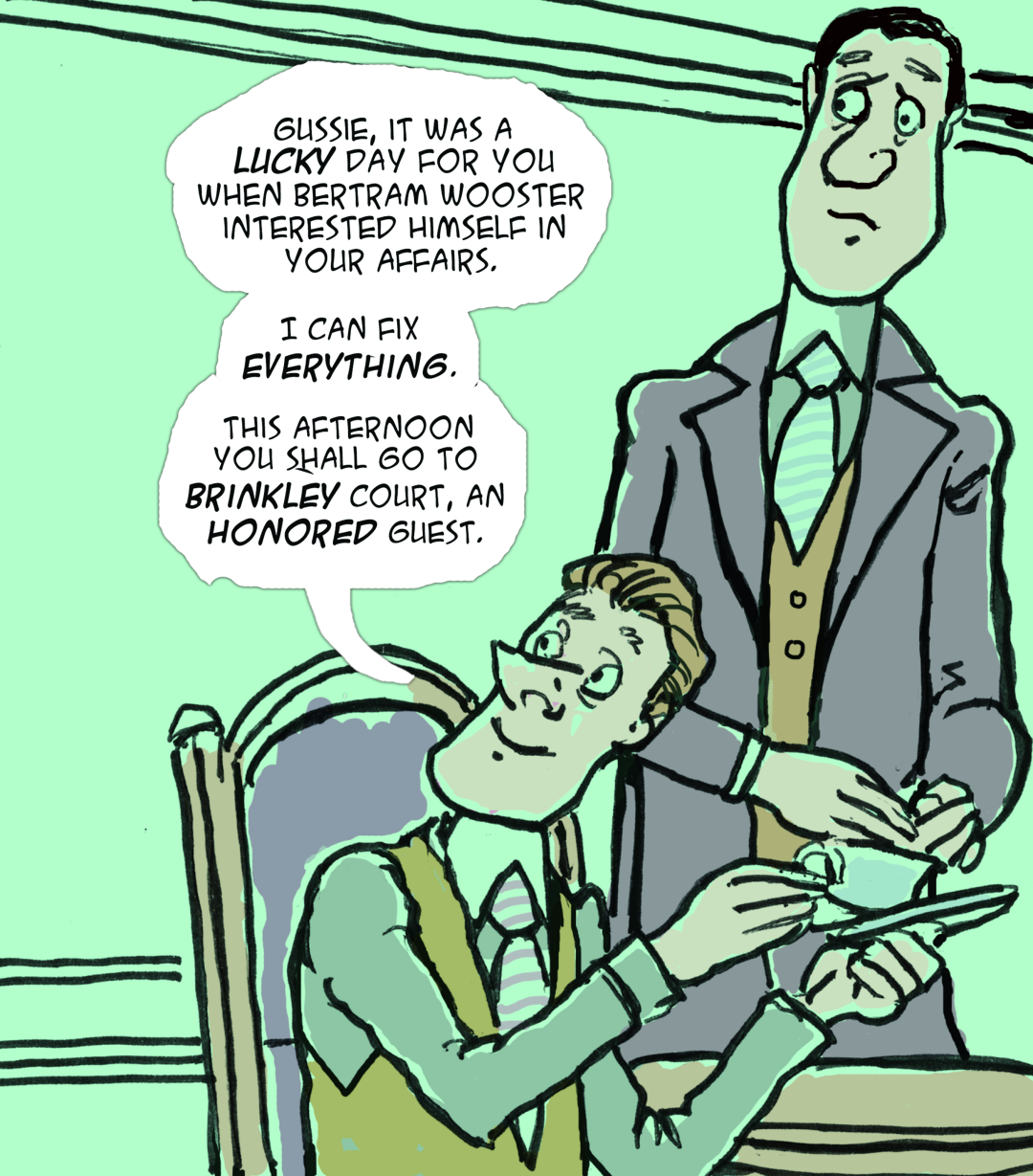 A Gentleman is Employed panel 23