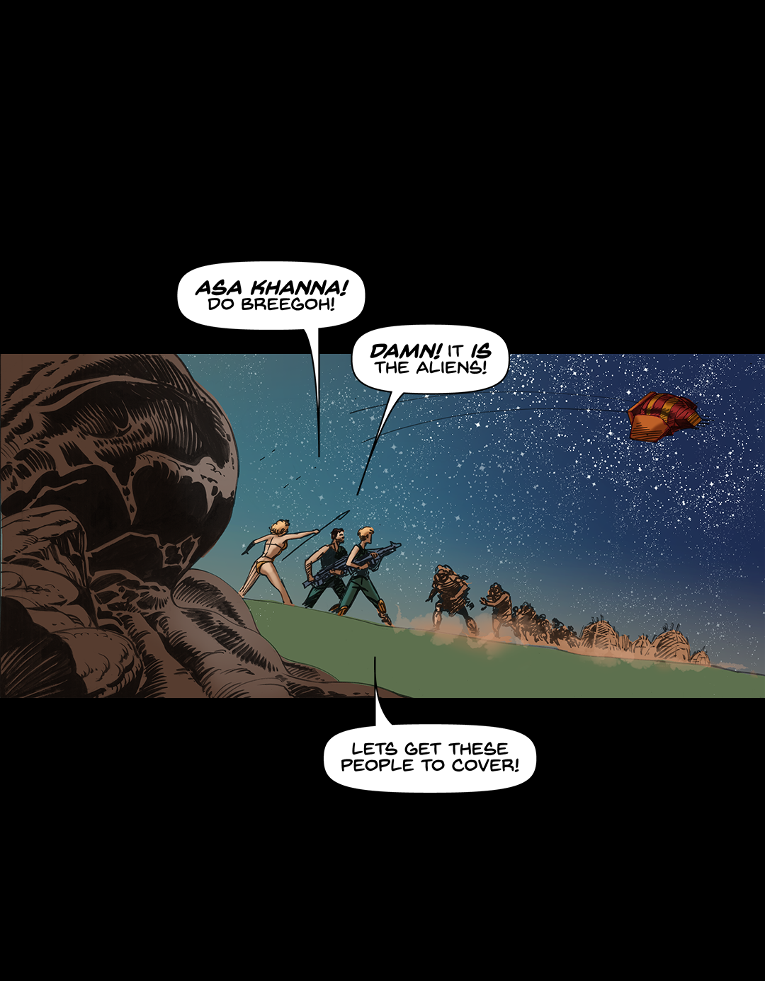 Alien Reprisal panel 5