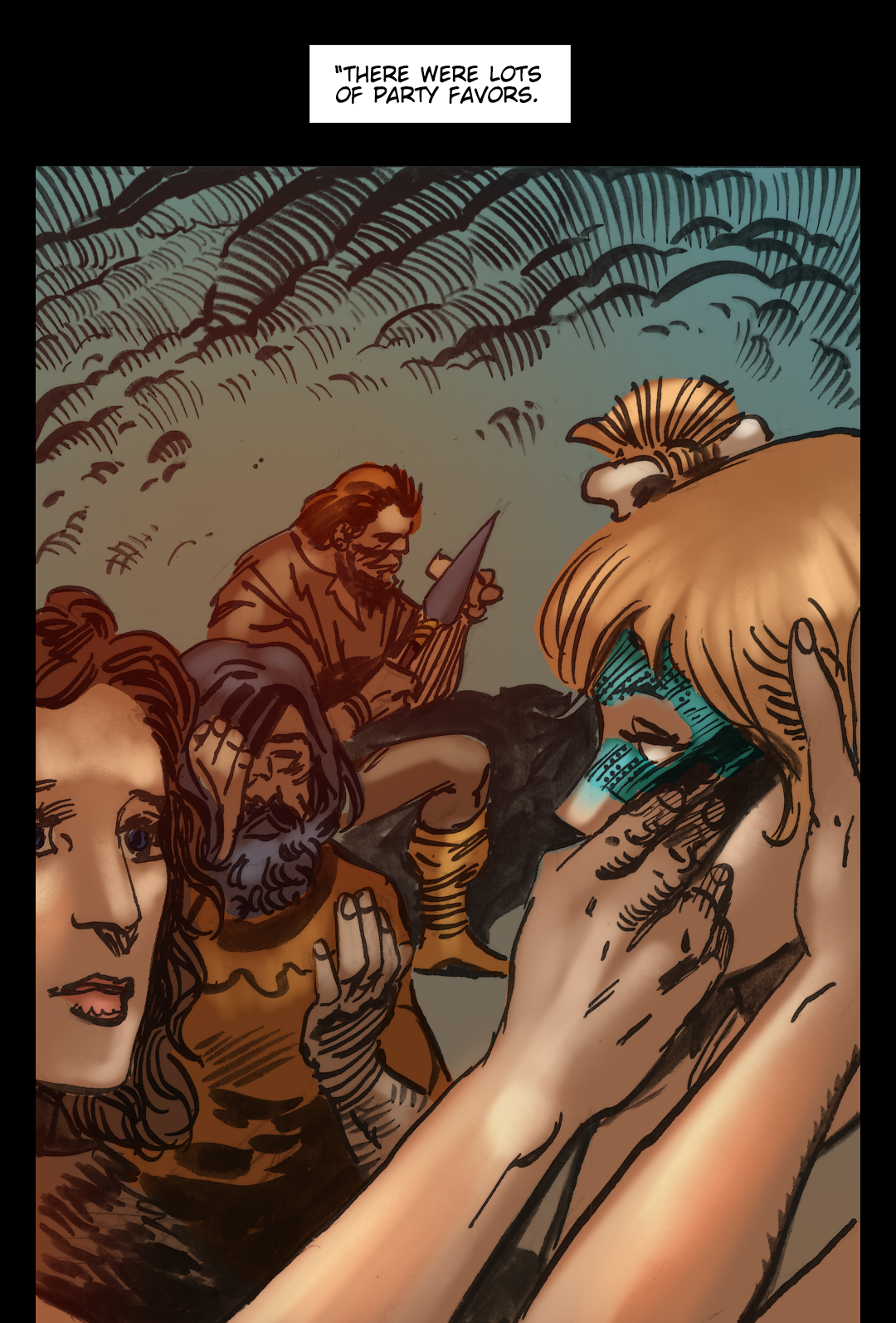 War Party panel 3