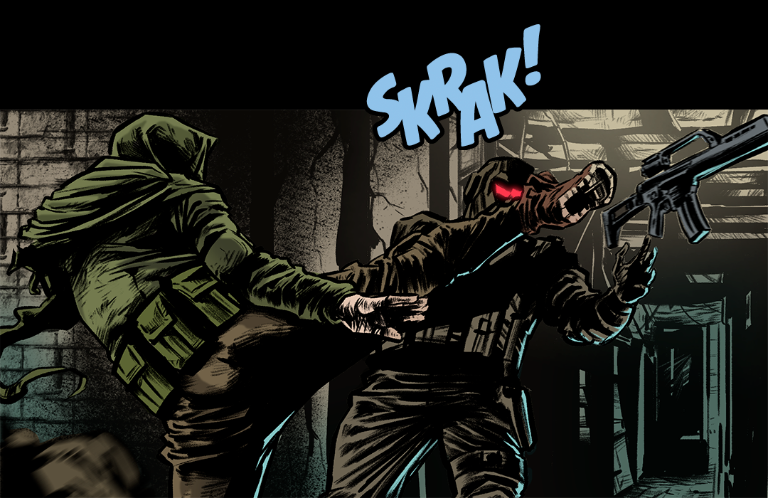 Close-Quarters Combat panel 4