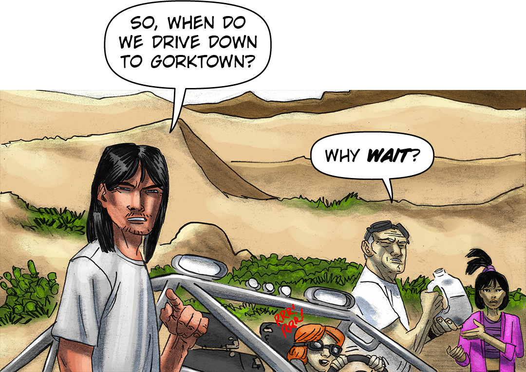 Down to Gorktown panel 3