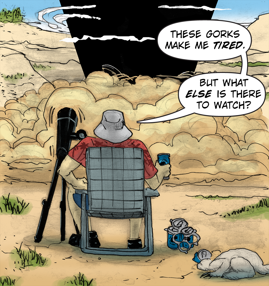 Life Under The Gorks panel 11