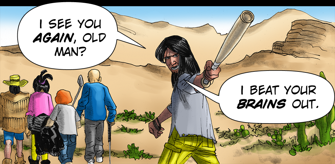 Striking Gold panel 6