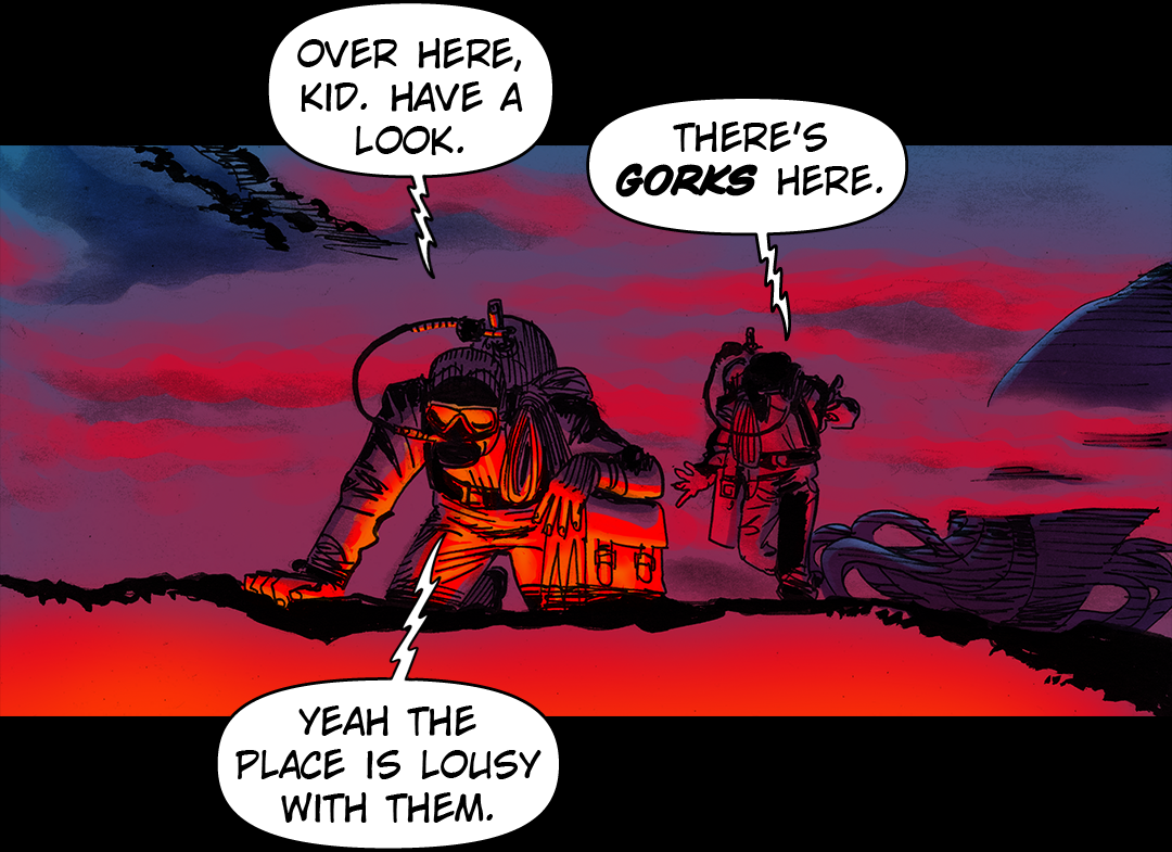 Gorks Everywhere panel 5