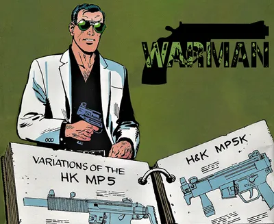 A tiny thumbnail of the cover art for the comics series Warman